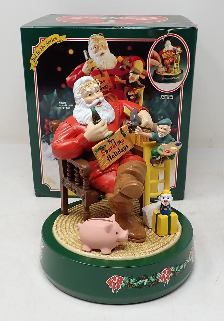 Coca Cola Santa Claus Mechanical Bank (1 of 1)
