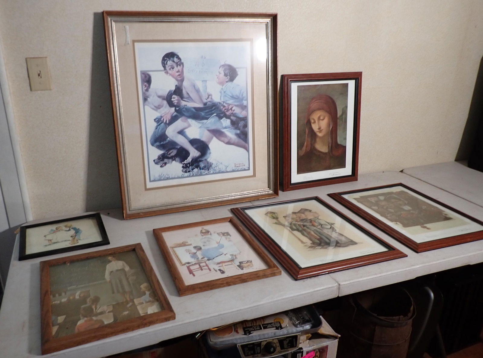 Norman Rockwell & Hummel Prints (1 of 5)