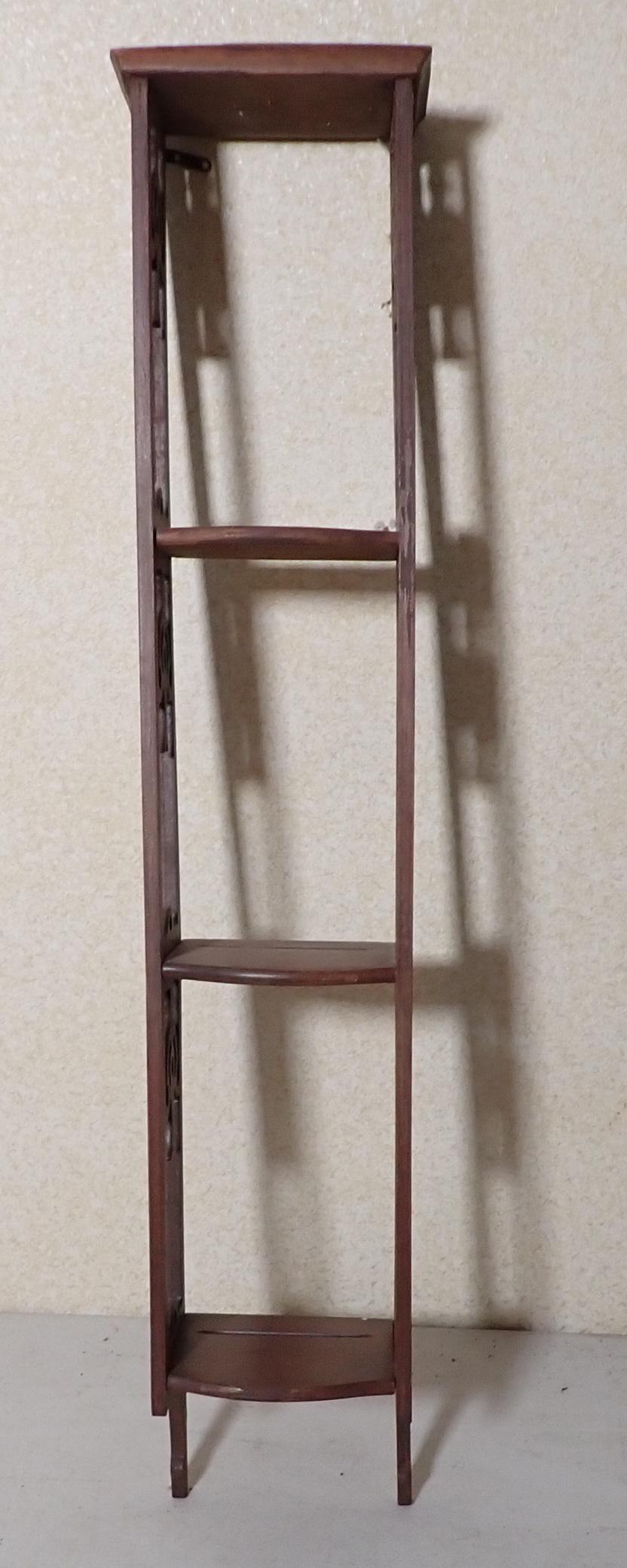 Knick Knick Shelf: Approx 5 1/4" X 3 1/2" x 29"