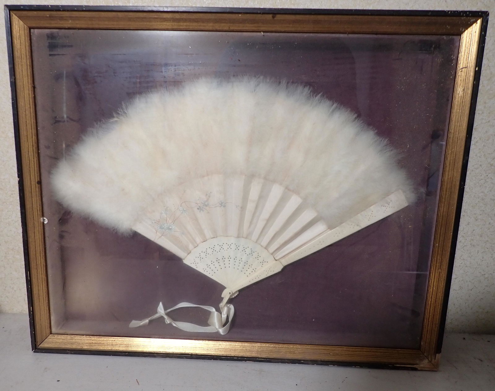 Framed Chinese Fan (1 of 2)