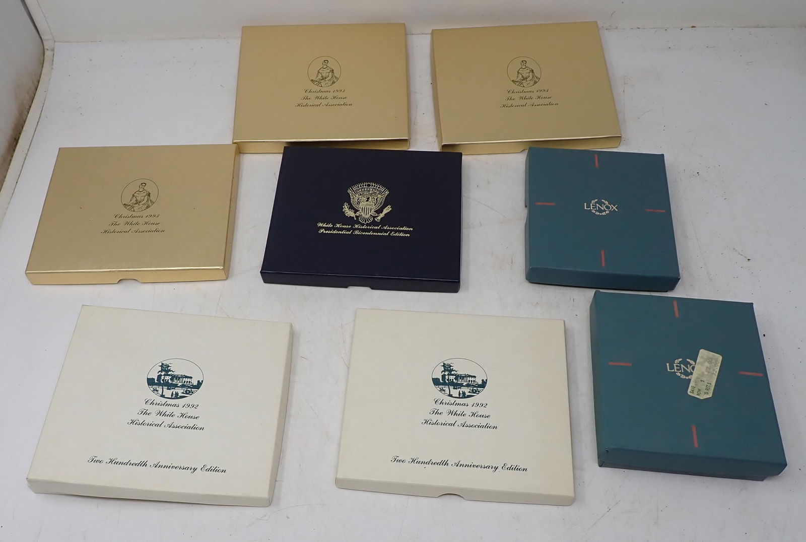 White House Historical Lenox Christmas Ornaments (1 of 3)