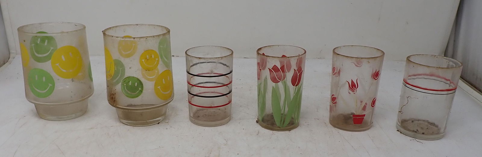 Vintage Pyro Drinking Glasses (1 of 3)
