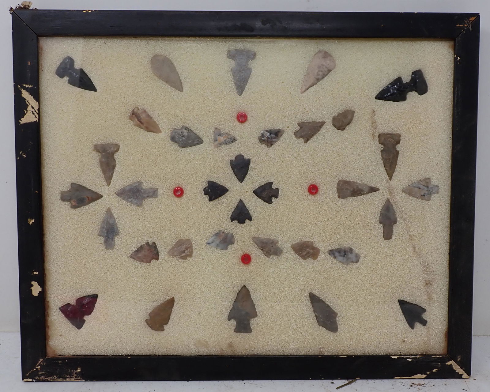 Framed Arrowheads / Indian Artifacts (1 of 8)