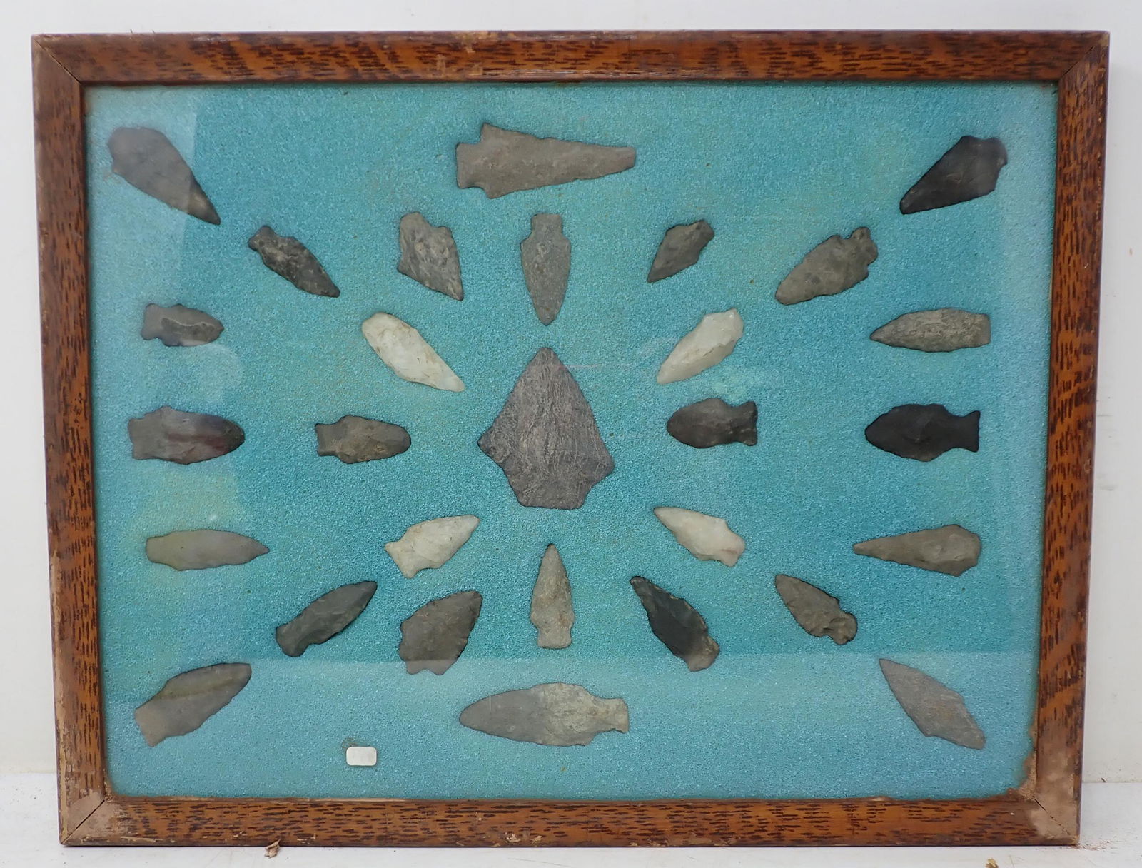 Framed Arrowheads / Indian Artifacts (1 of 10)