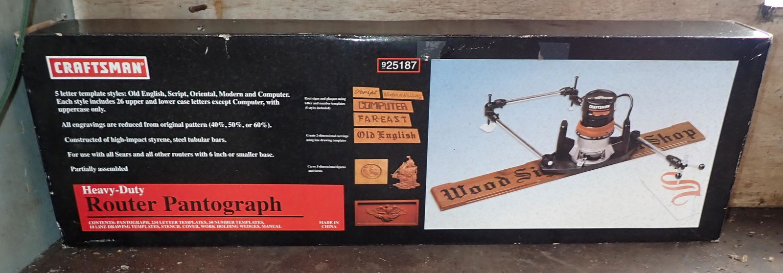 Craftsman Router Pantograph (1 of 2)