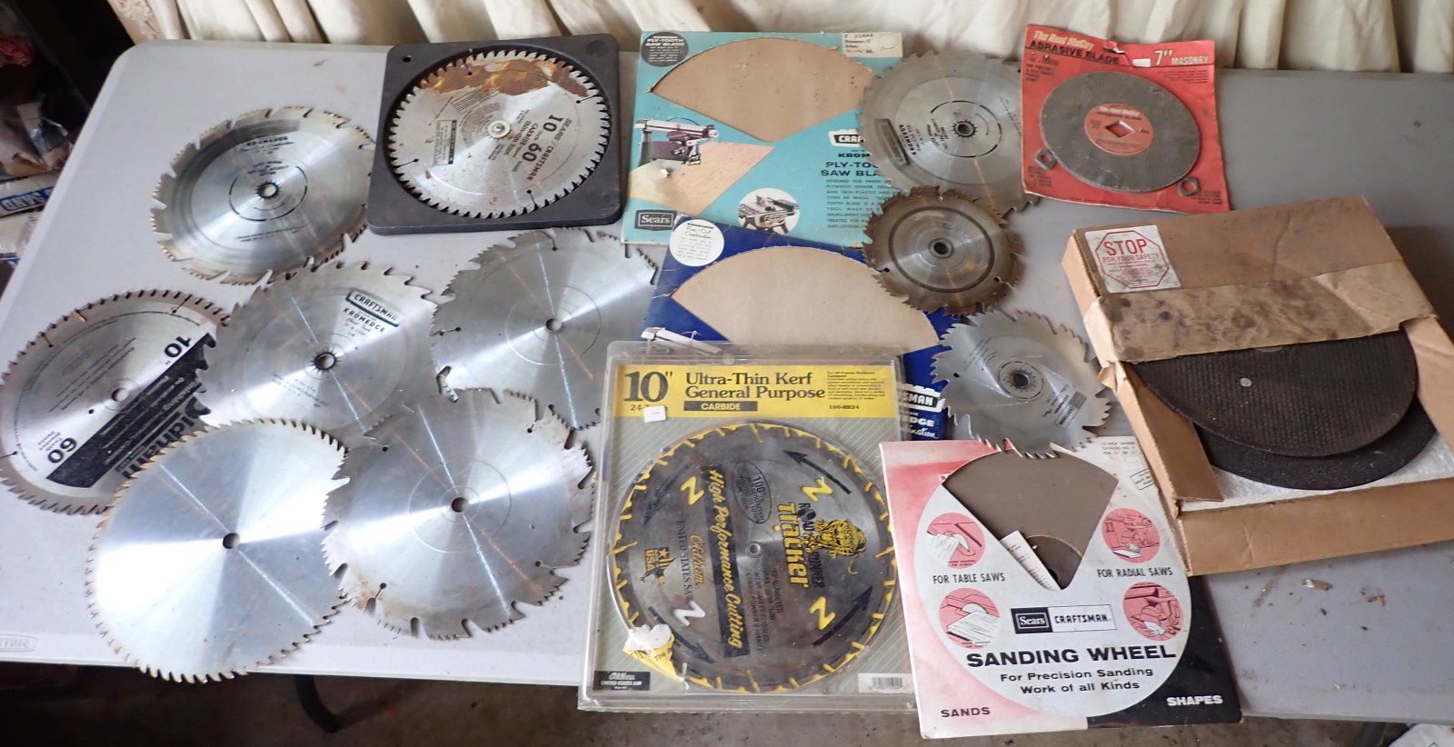 Saw Blades: NO SHIPPING