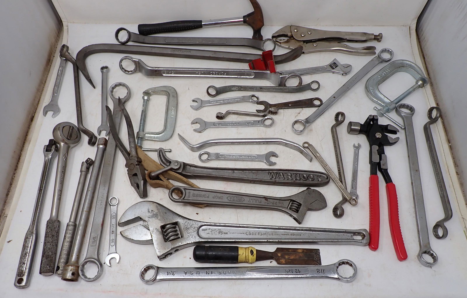 Rachet Wrenches Plier Pry Bars Misc Tools (1 of 5)