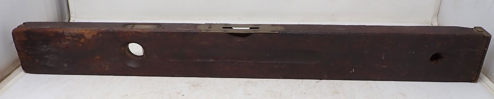 1896 Stanley Wooden Level (1 of 4)