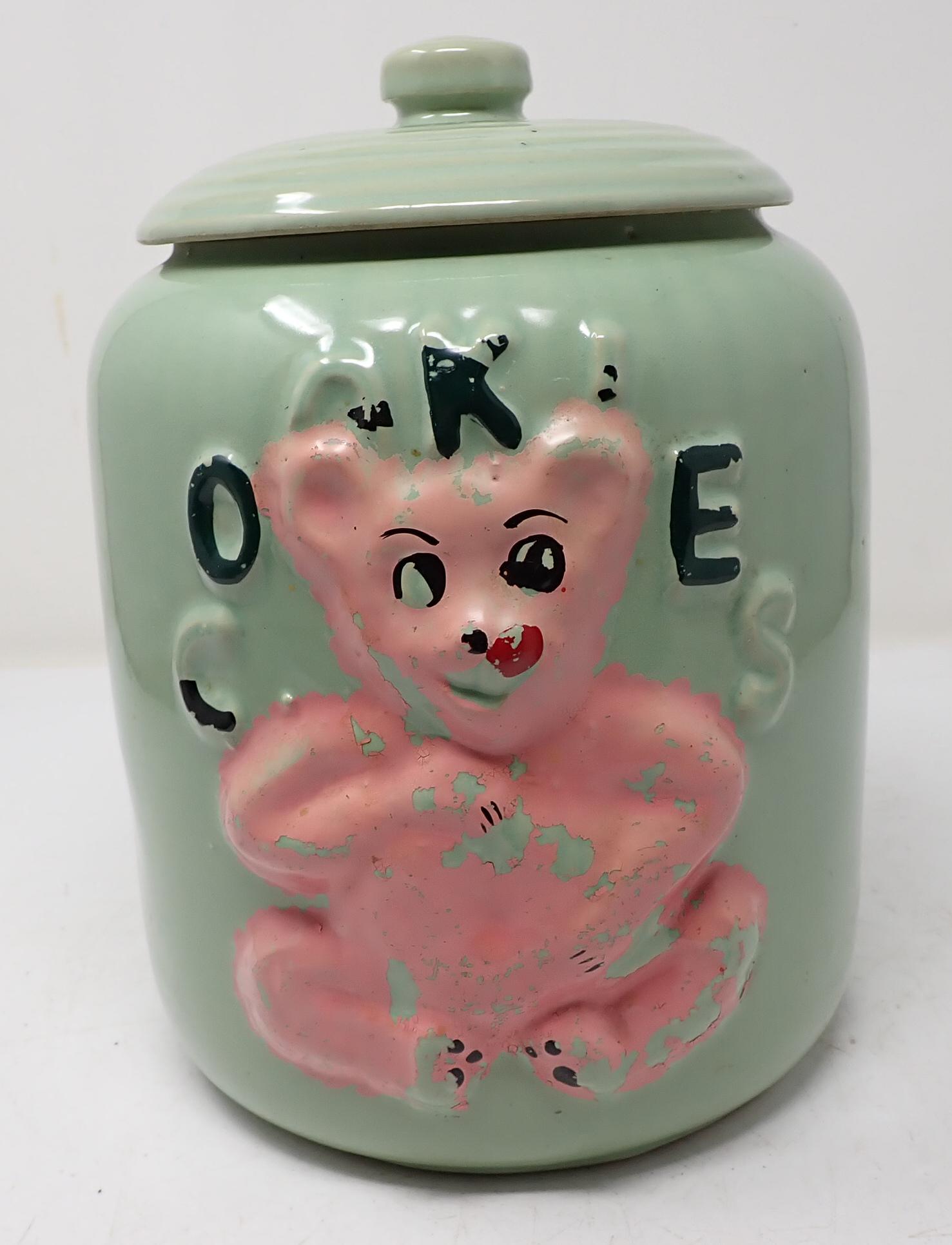 Vintage Bear Cookie Jar (1 of 2)