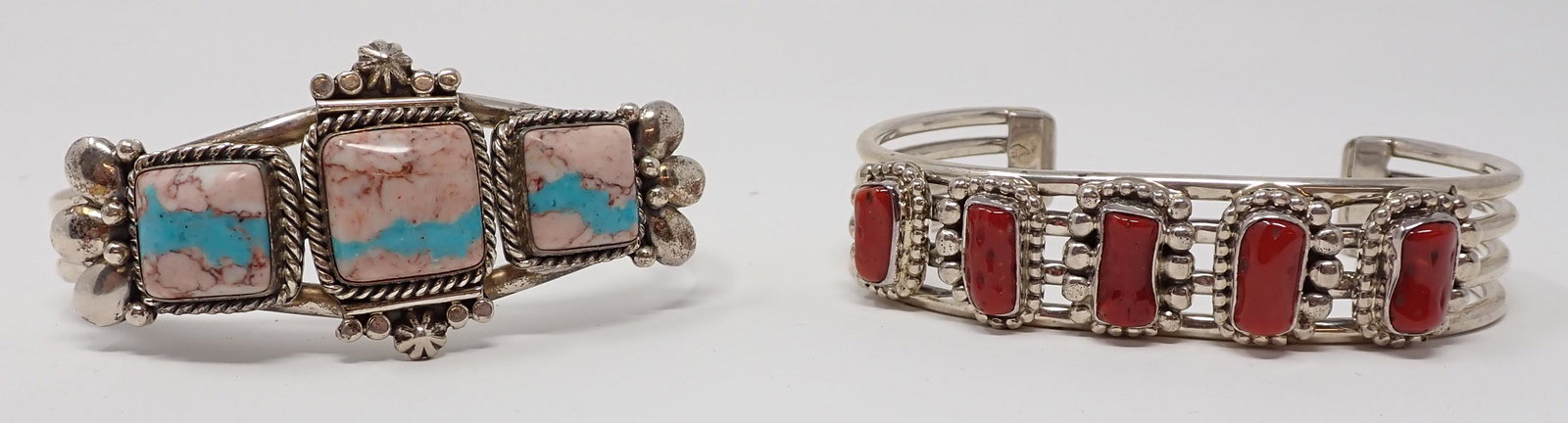 2 SW Style Sterling Cuff Bracelets (1 of 6)