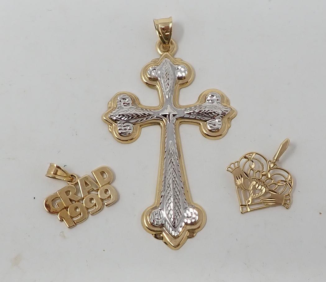 3 Gold Pendants (1 of 2)