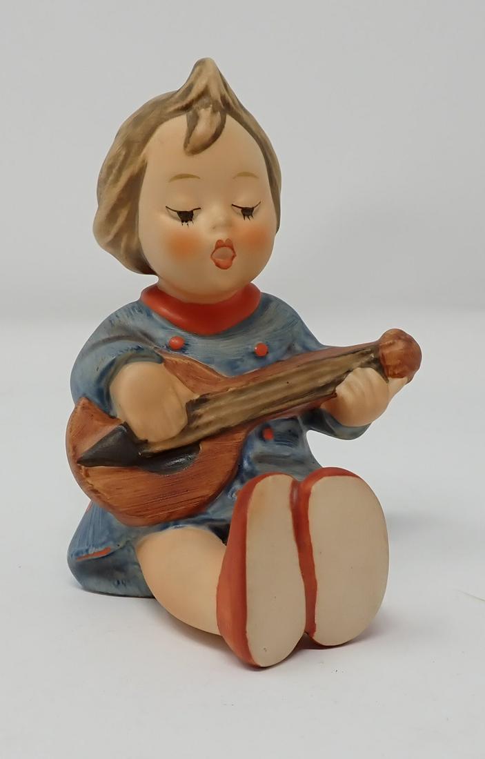 Goebel Hummel Girl w/ Instrument: No. 53, apprx 3 7/8" tall