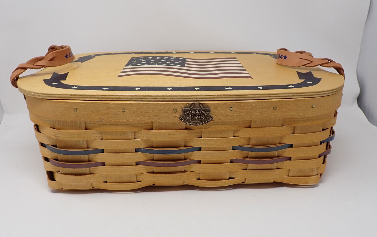 Peterboro Patriotic American Flag Basket (1 of 3)