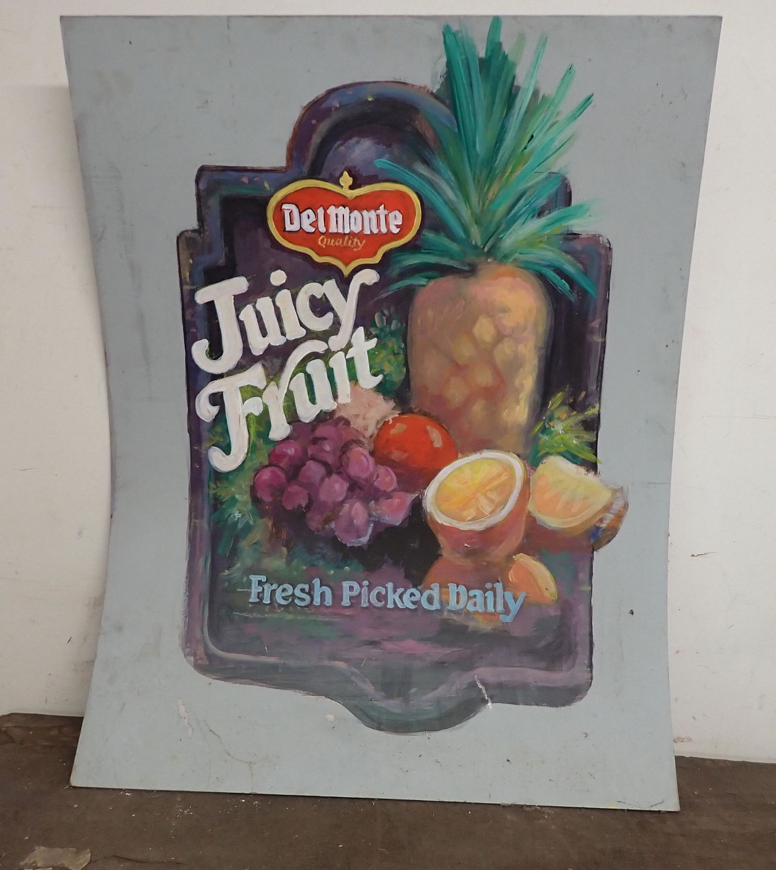 John Reilly Del Monte Juicy Fruit Advertising Painting (1 of 5)