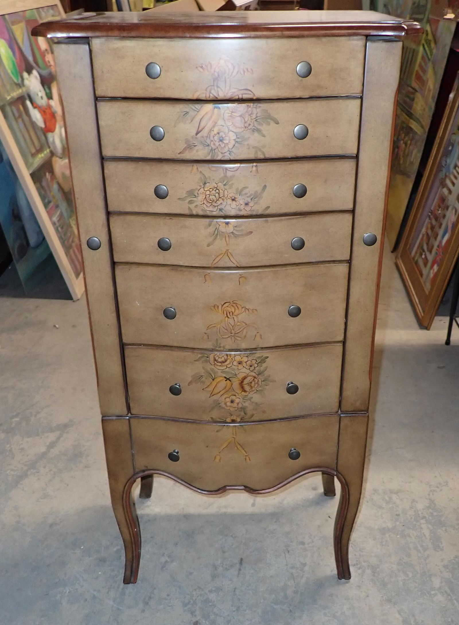 Decorator Style Jewelry Cabinet (1 of 3)