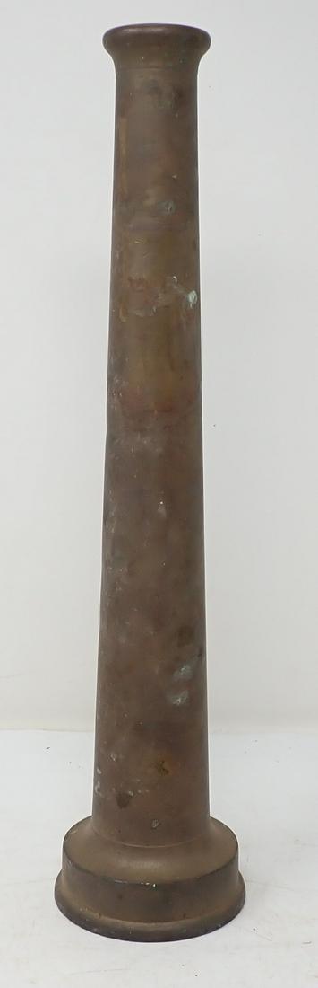 Antique Brass Fire Nozzle (1 of 1)