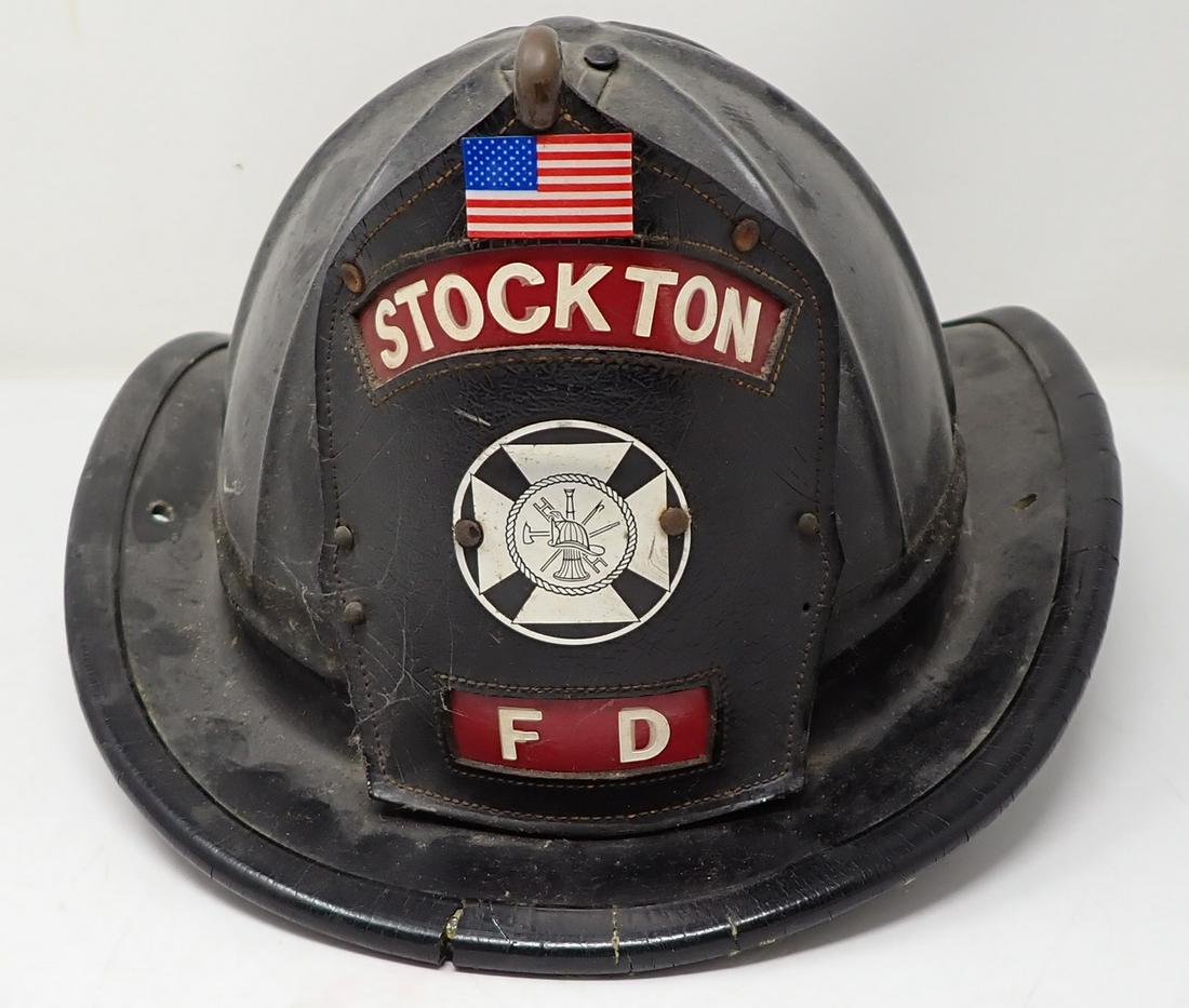 Vintage Stockton NJ Fire Helmet (1 of 7)