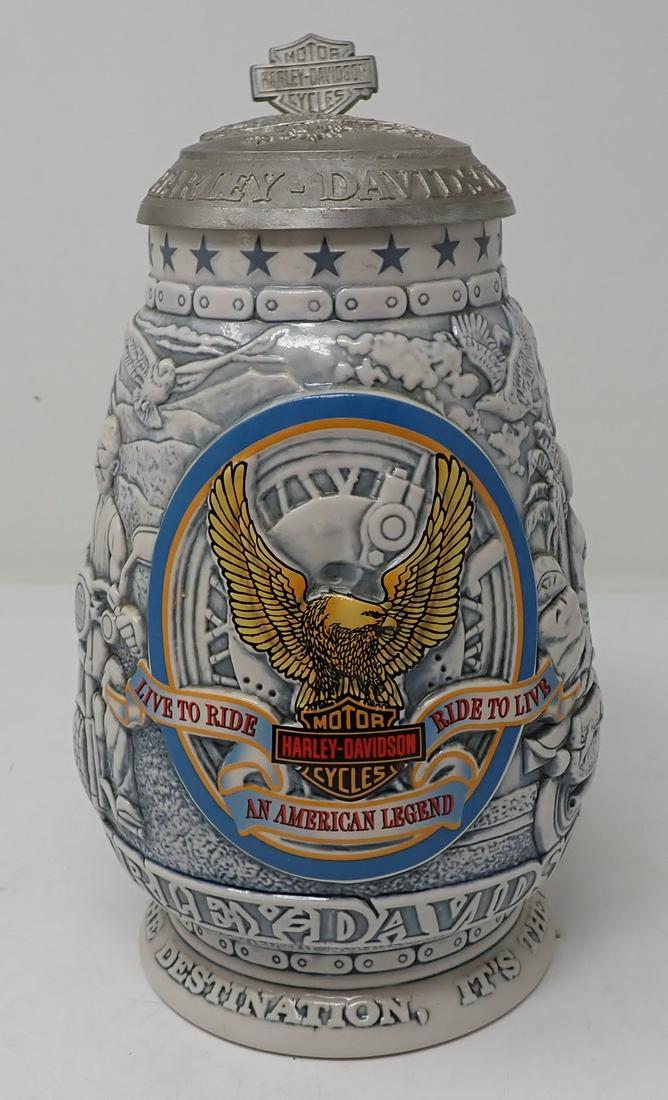 Harley Davidson Collector Stein (1 of 3)
