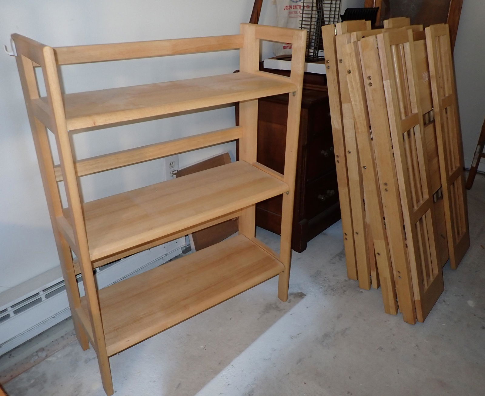 5 Folding Shelving Units (1 of 5)