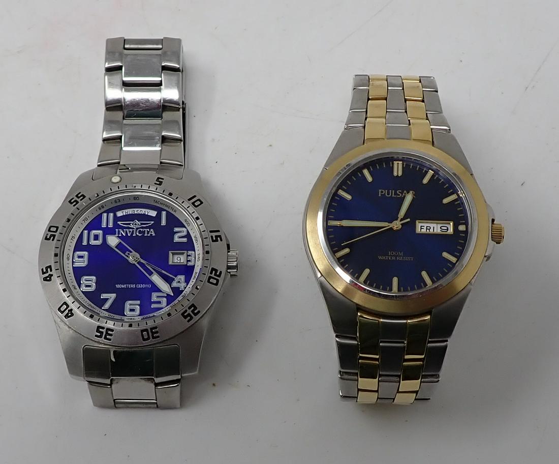 Invicta & Pulsar Mens Watches (1 of 5)