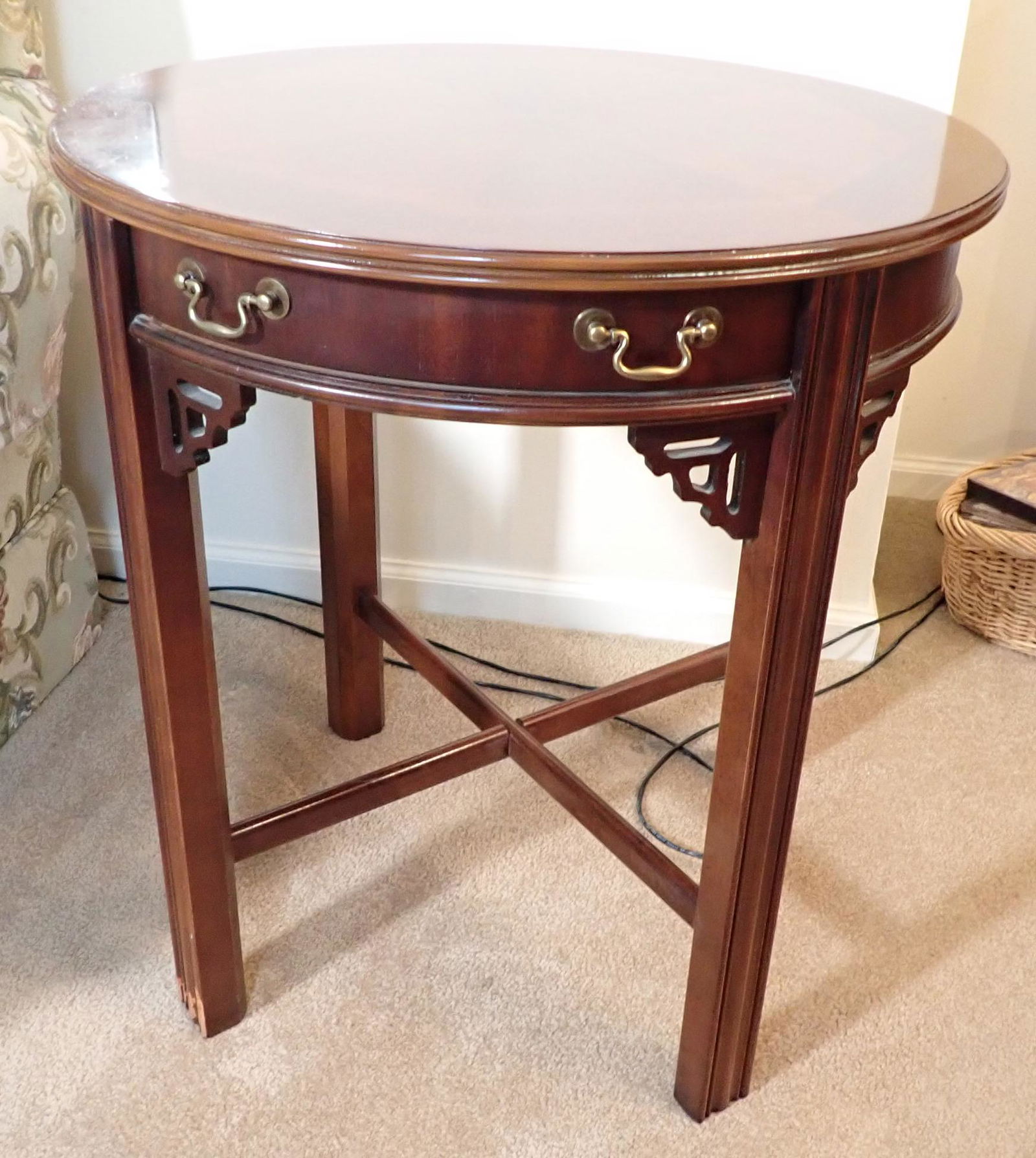 Lane Inlaid Lamp Stand (1 of 5)