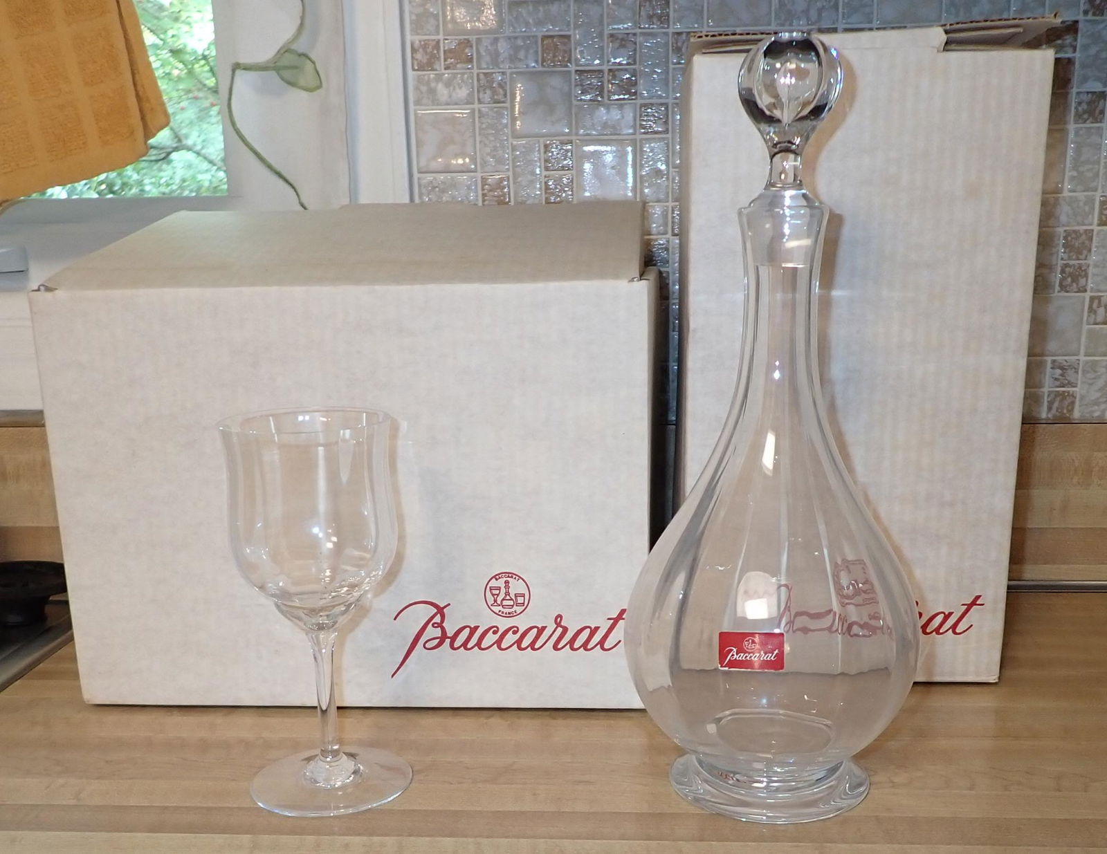 Baccarat Stemware & Decanter (1 of 3)