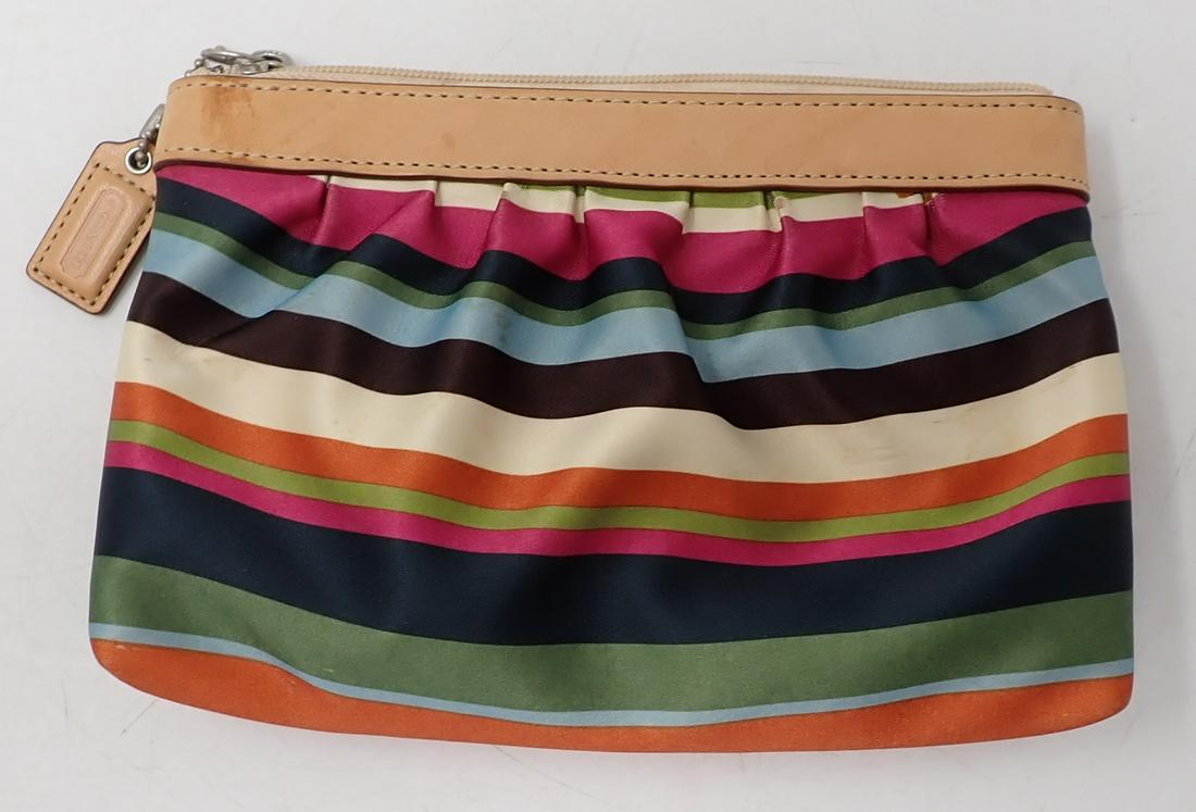 Coach Hand Bag: Handbag is approx 5" x 8"