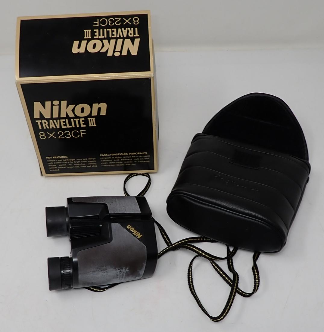 Nikon Travelite Binoculars: 8x23cf