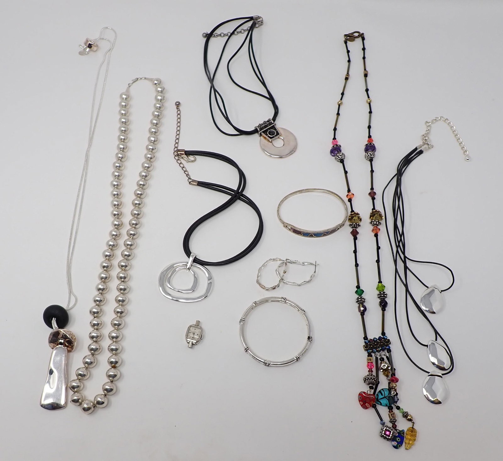 Mixed Lot of Jewelry & Witthauer Watch (1 of 6)