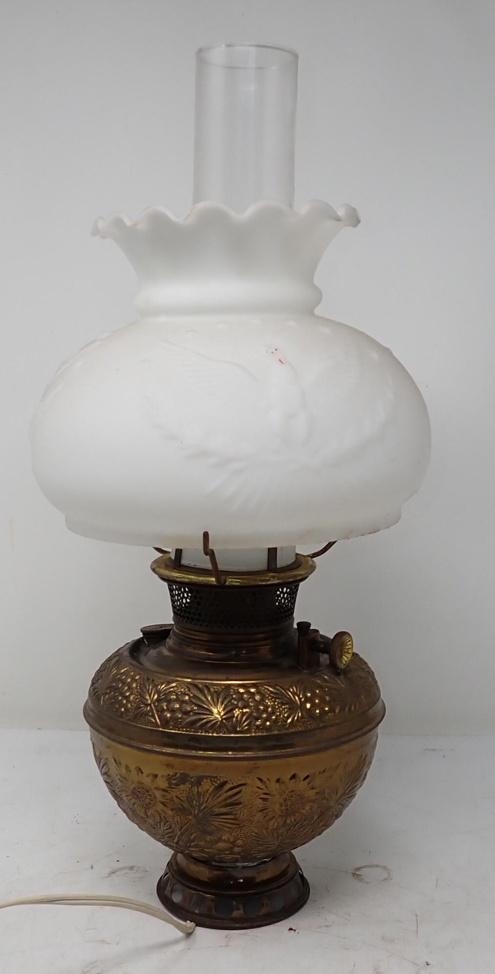 Electrified Bradley & Hubbard Lamp (1 of 3)