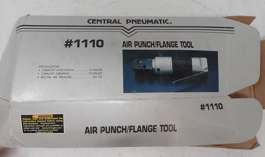 Central Pneumatic Air Punch/flange Tool