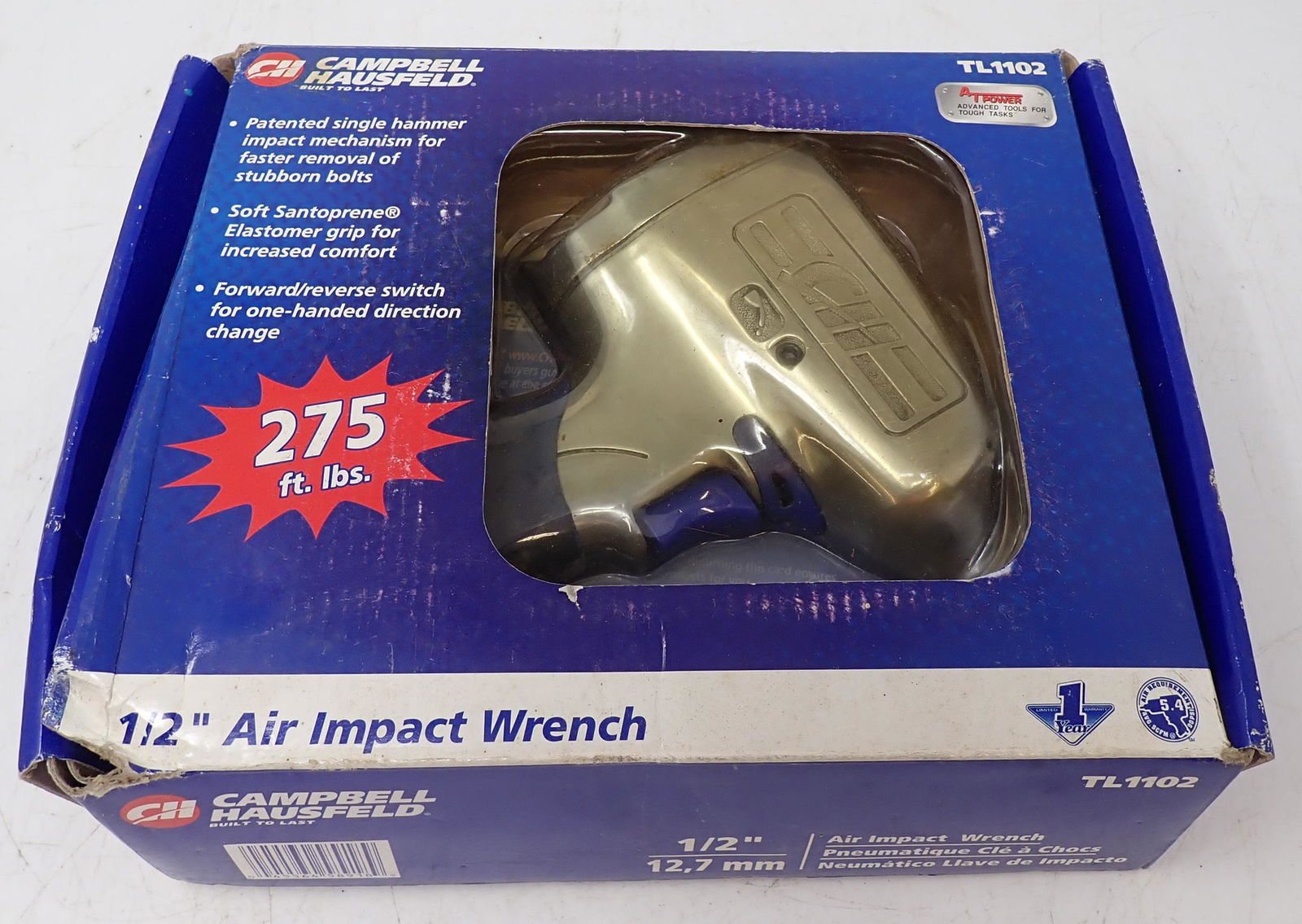 Campbell Hausfeld 1/2" Air Impact Wrench (1 of 3)