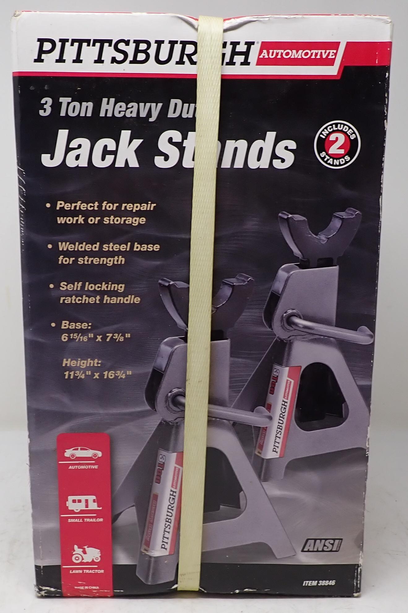 Pittsburgh 3ton HD Jack Stands (1 of 1)