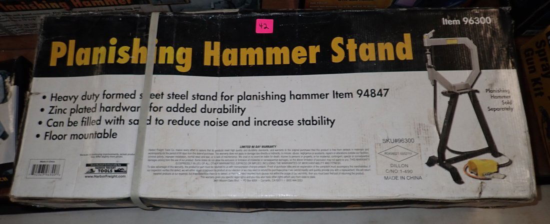 Central Pneumatic Planishing Hammer Stand (1 of 1)