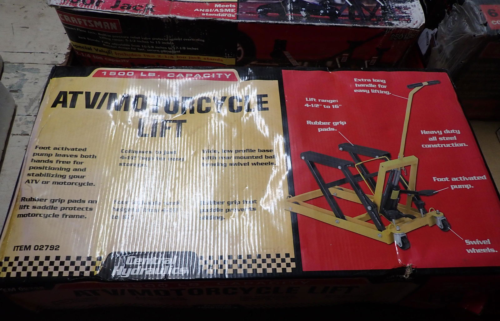 Central Hydraulics ATV/MC Lift (1 of 5)