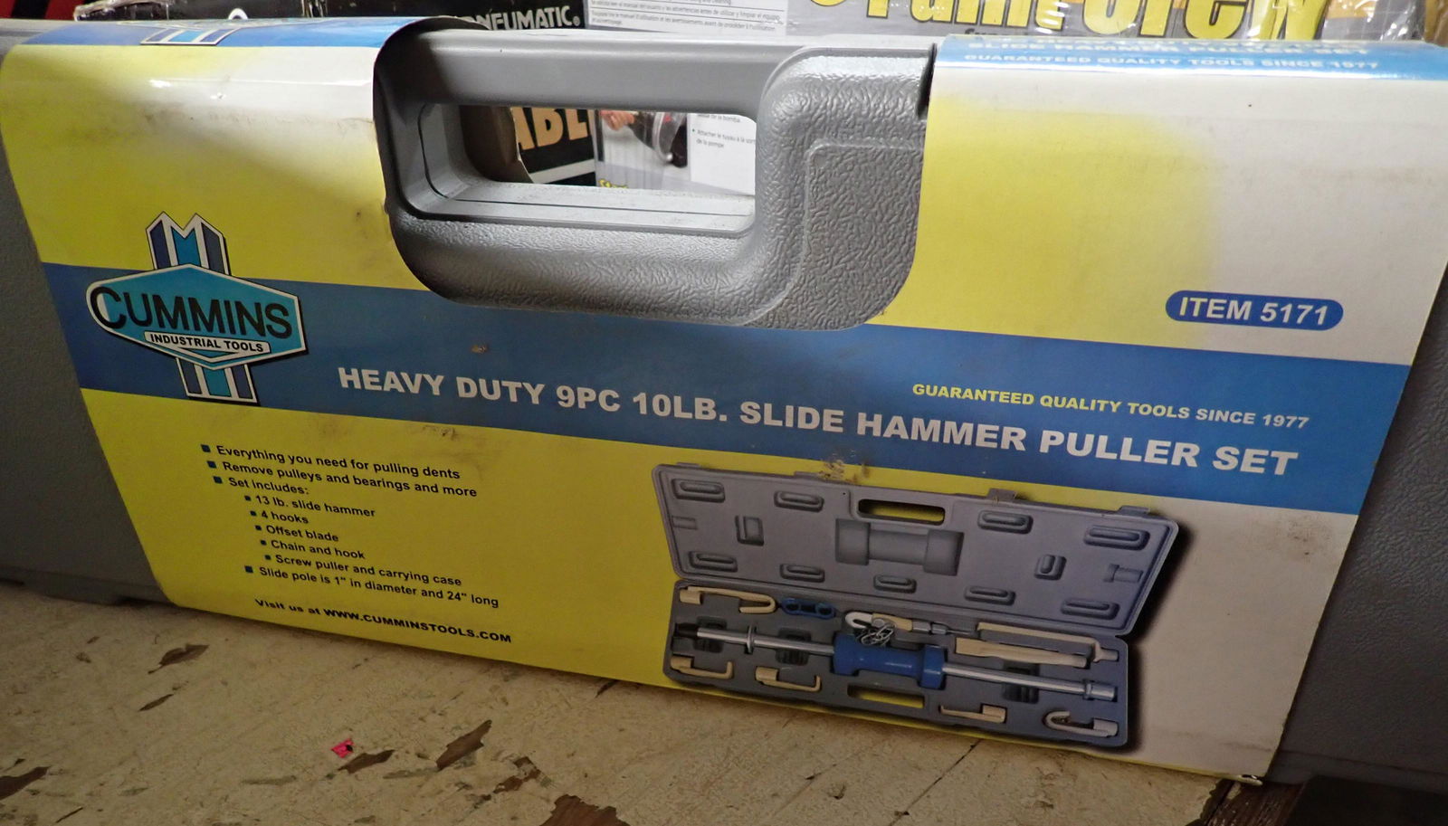 Cummins Tool Slide Hammer Puller Set (1 of 4)