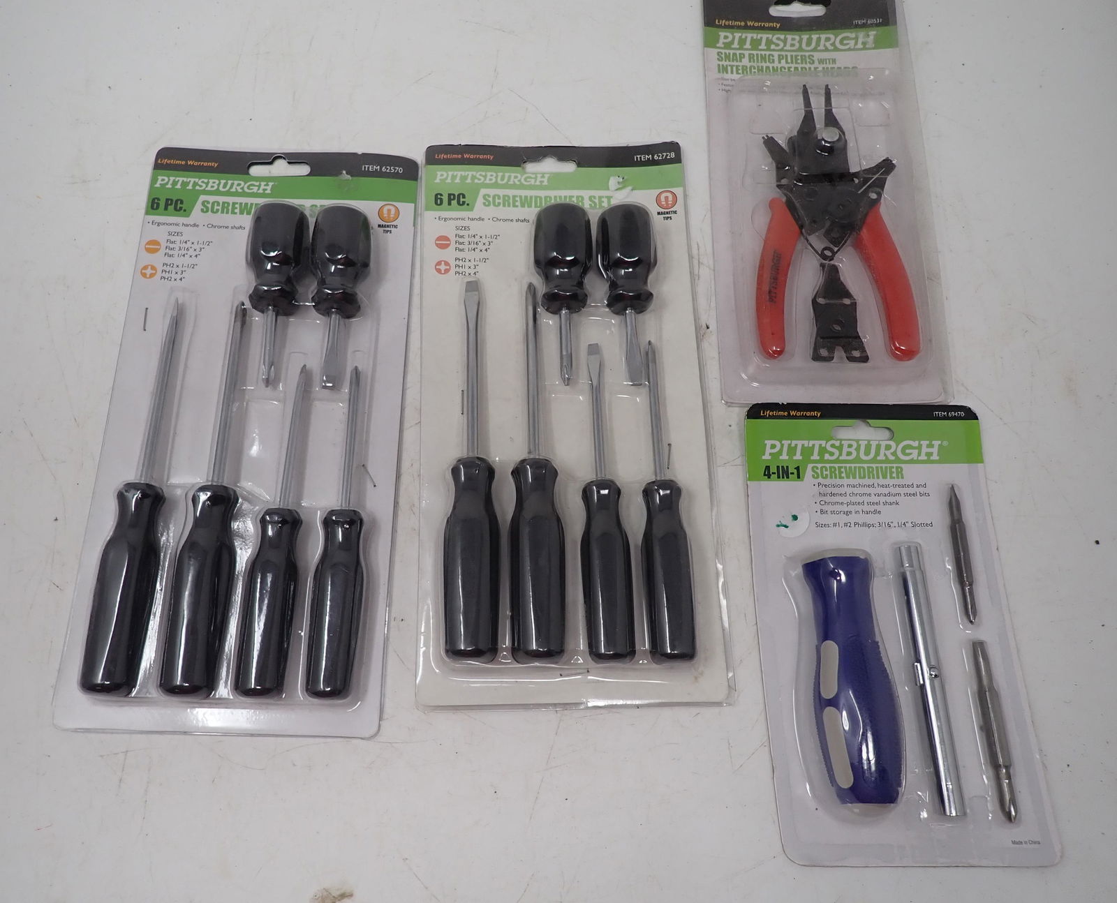 Pittsburgh Screwdrivers and Pliers (1 of 1)