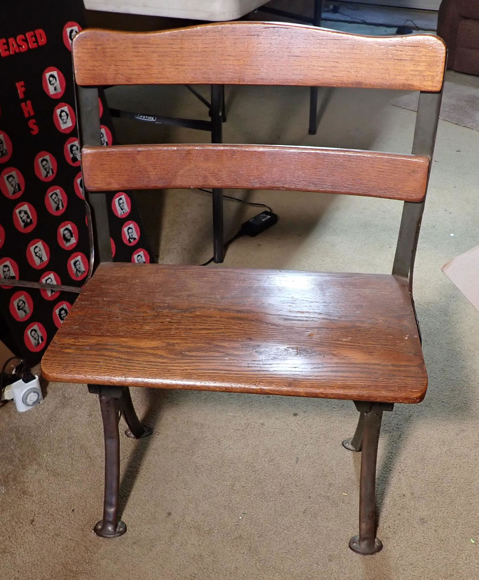 School Desk Bench (1 of 4)