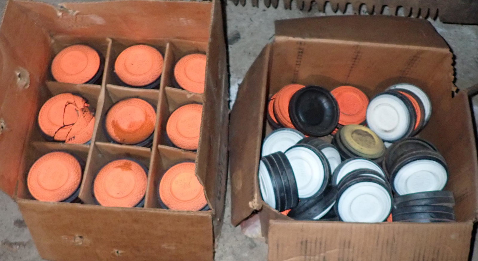 2 Boxes of Clay Pigeons (1 of 3)