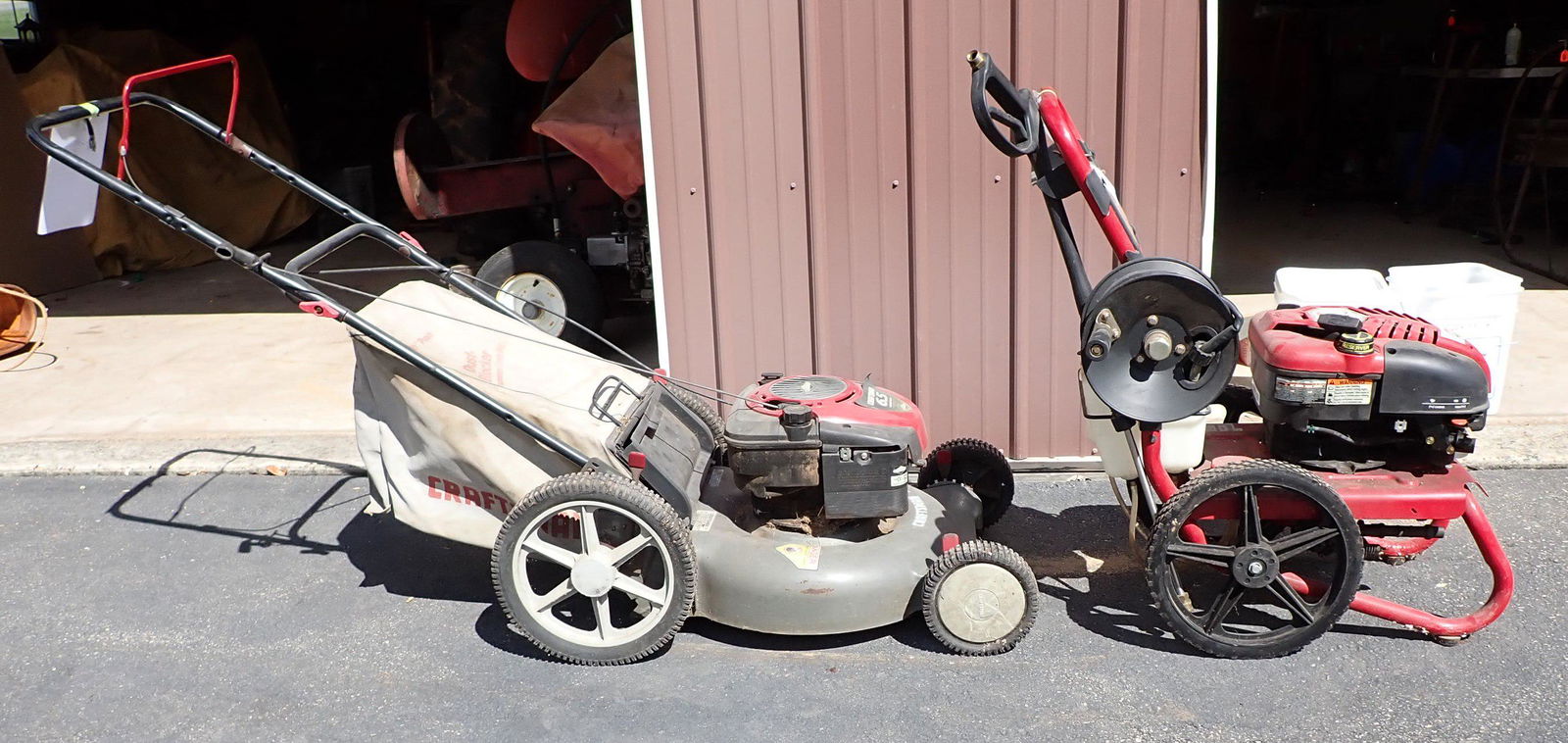 Craftsman Mower & Pressure Washer AS IS (1 of 3)