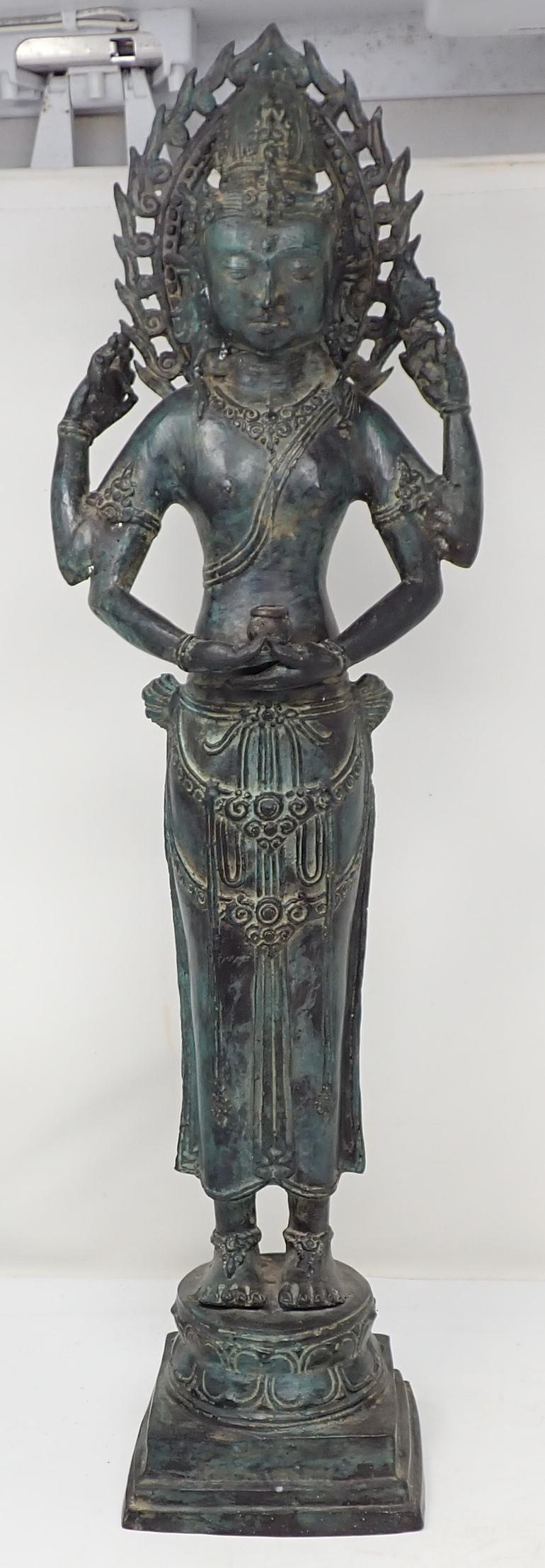 Brass Egyptian Sculpture (1 of 6)