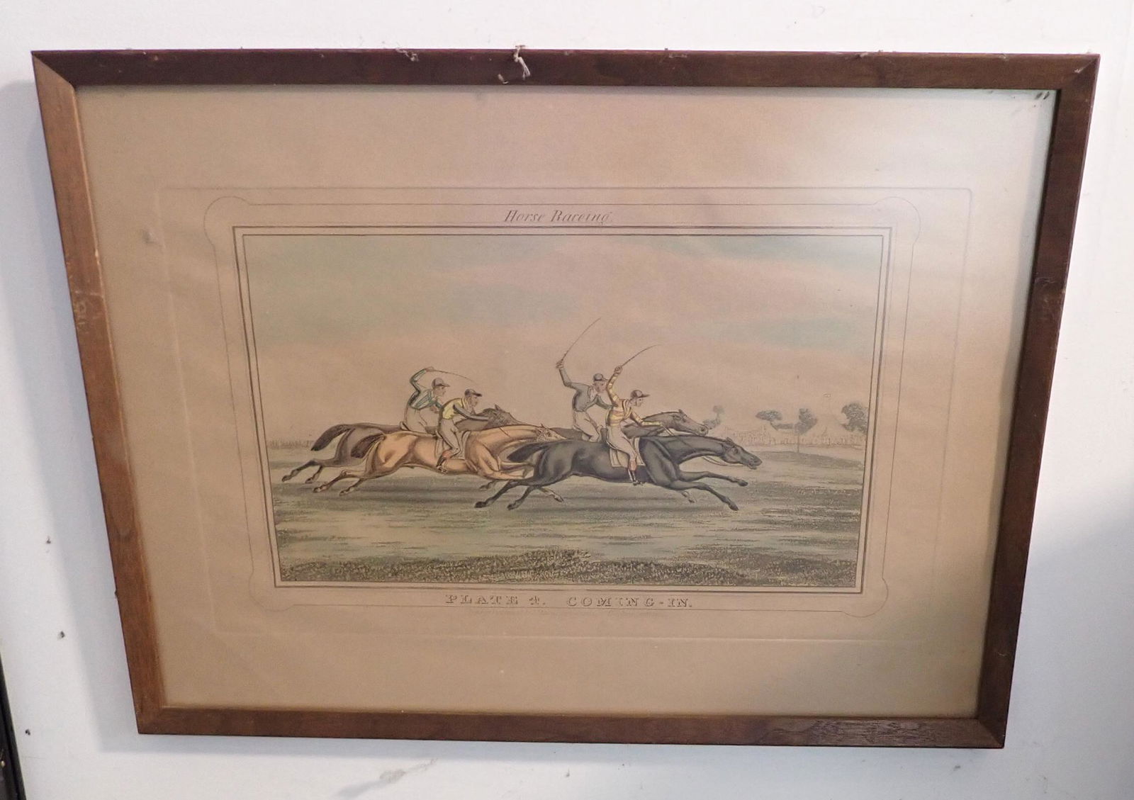 1836 JL Marks Horse Racing Litho (1 of 5)