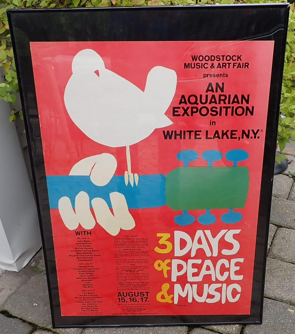 Skolnick Woodstock Music & Art Fair Poster (1 of 10)