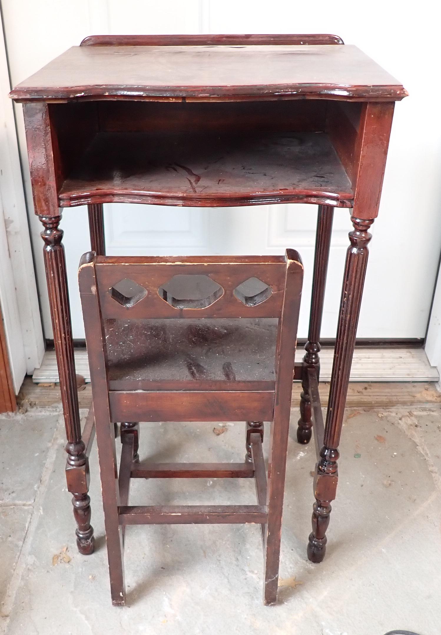 Telephone Table & Chair (1 of 7)