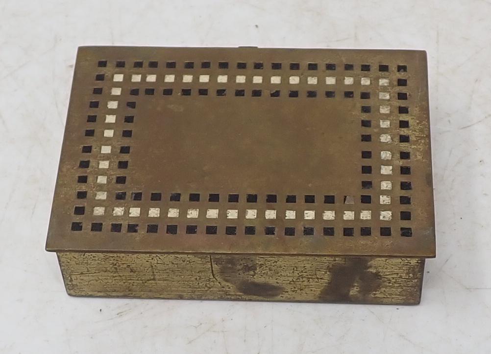 Bradley & Hubbard Brass Trinket Box (1 of 5)