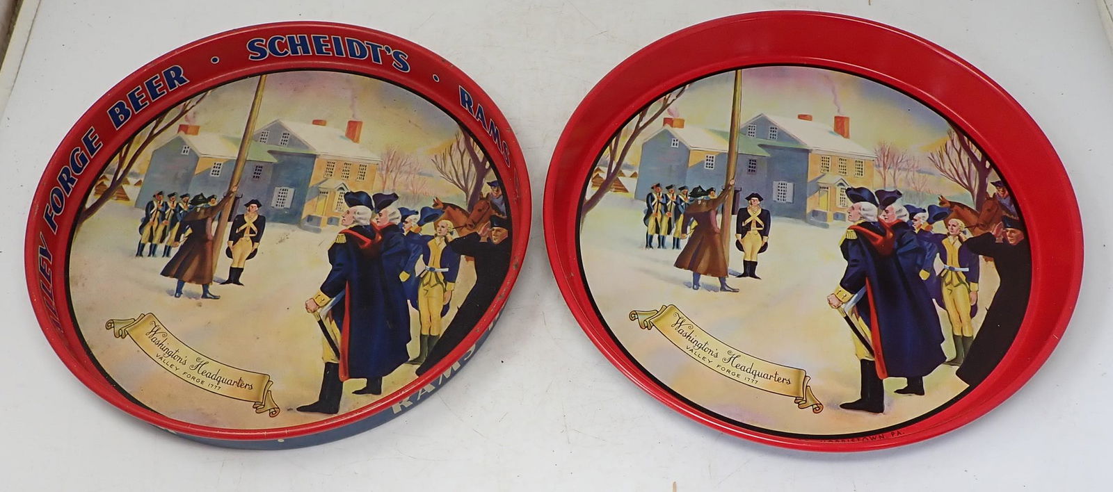 Rams Head Ale Valley Forge Beer Trays (1 of 4)