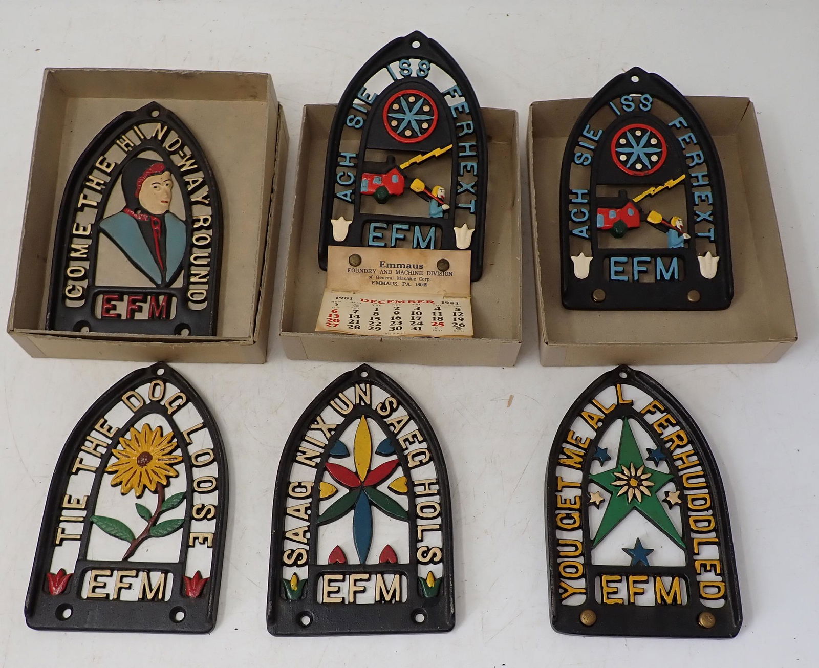 Emmaus Foundry NOS Trivets (1 of 5)