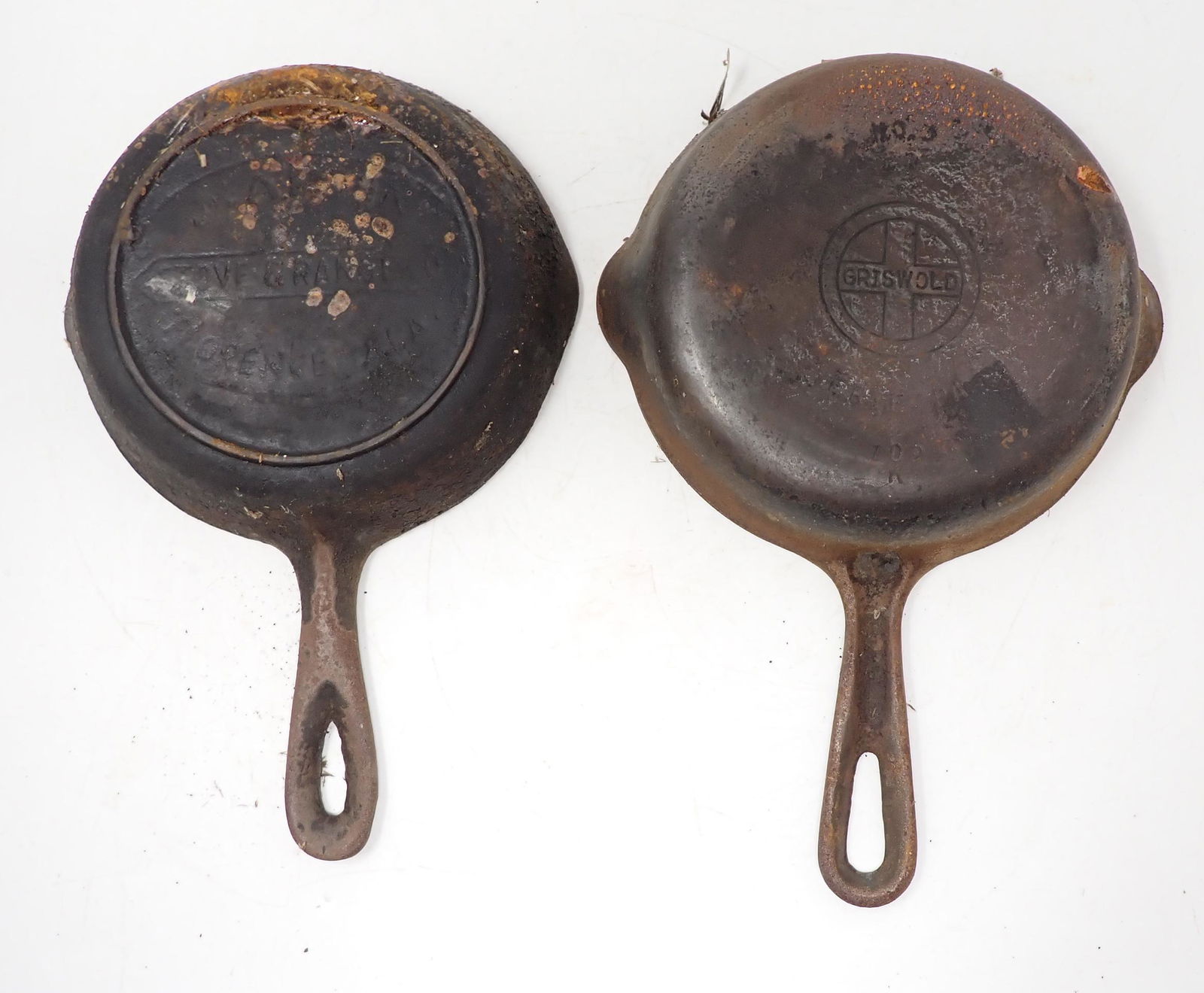 Griswold & Martin Cast Iron Skillets (1 of 4)
