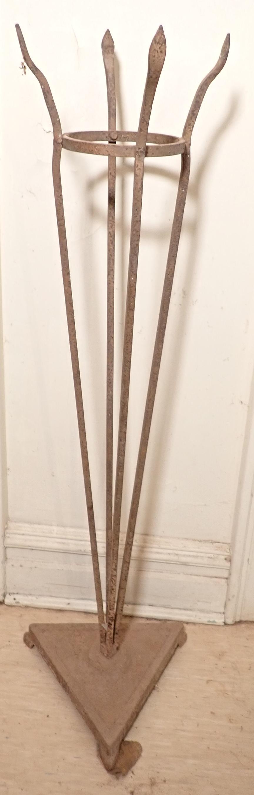 Iron Plant Stand (1 of 2)