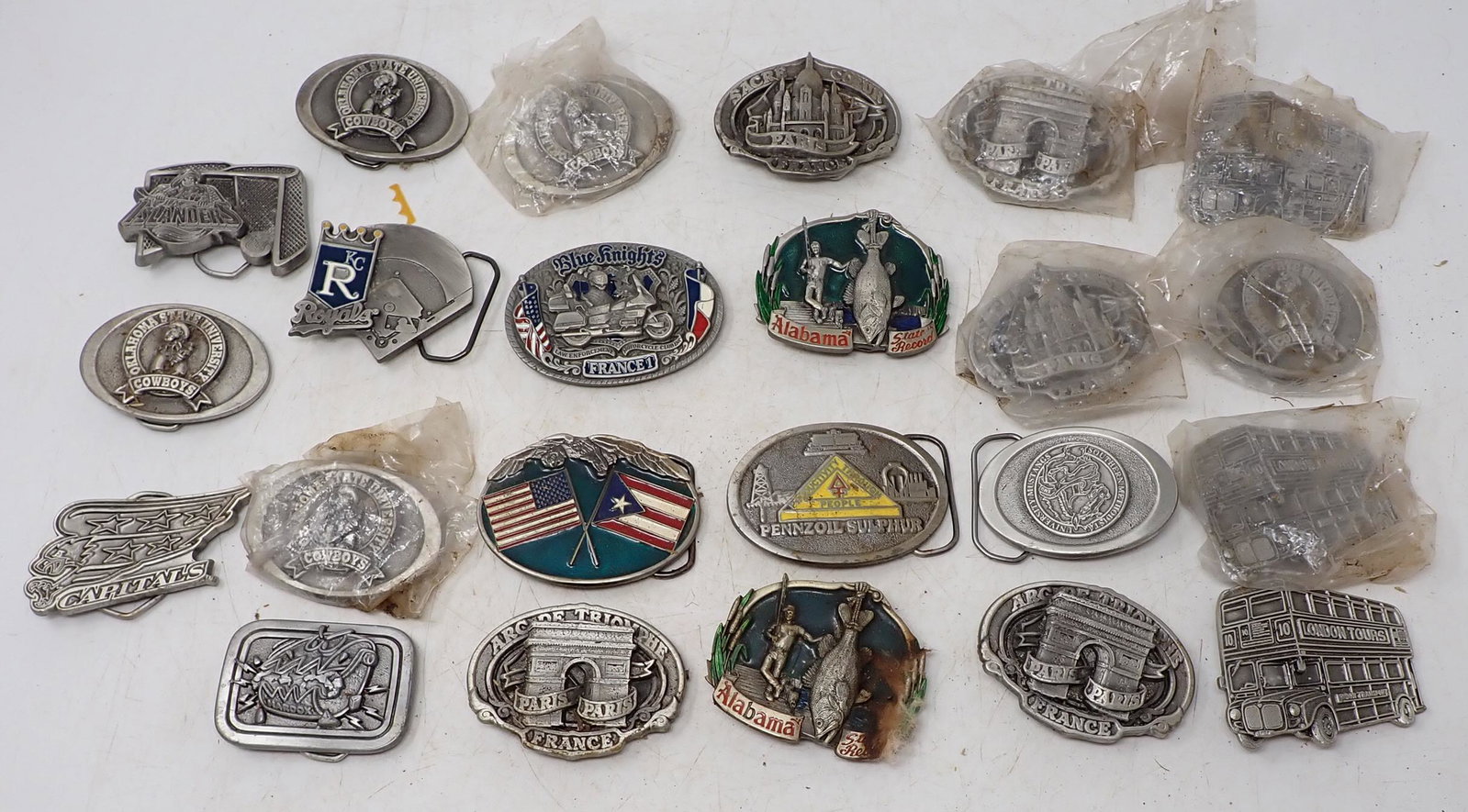 Misc Belt Buckles: Getting all pictured
